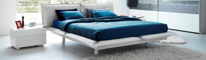 slick contemporary bedroom