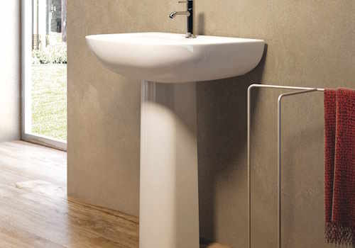 pedestal basin