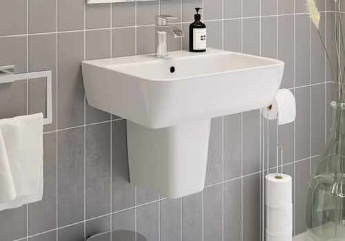 semi pedestal basin