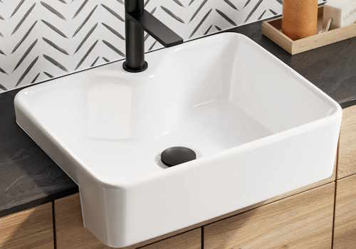 semi inset basin