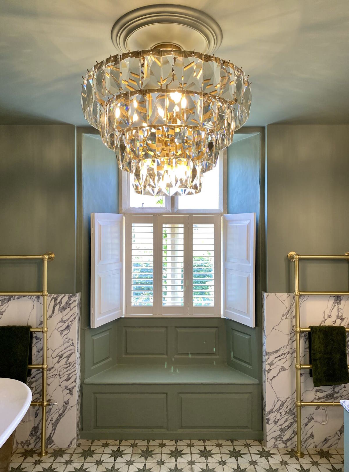 details of a bhroom design