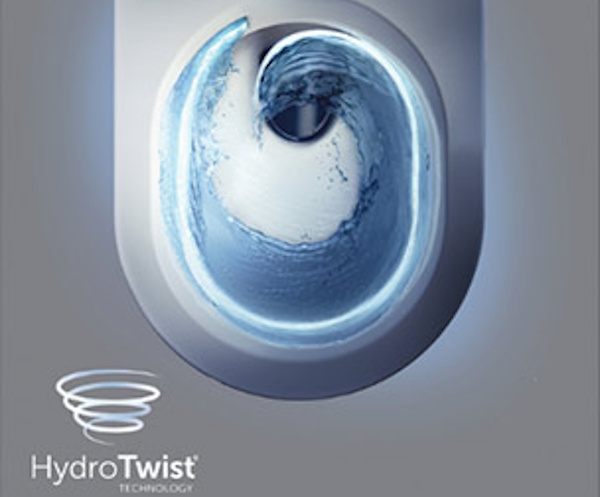 hydrotwist flushing system