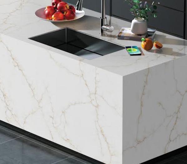 statuario oro quartz surface