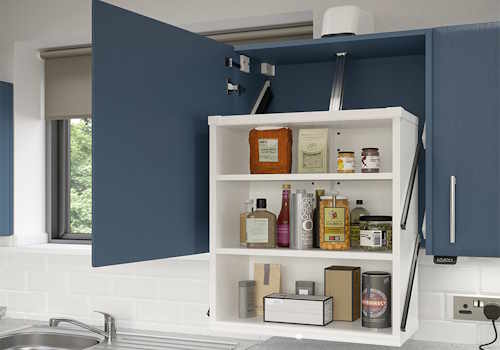 rise and fall kitchen unit