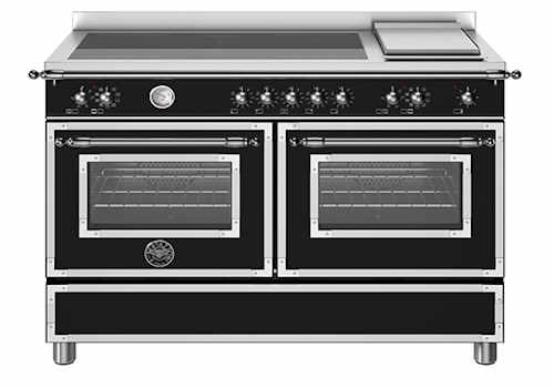 induction range in black