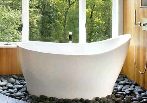 modern slipper bath