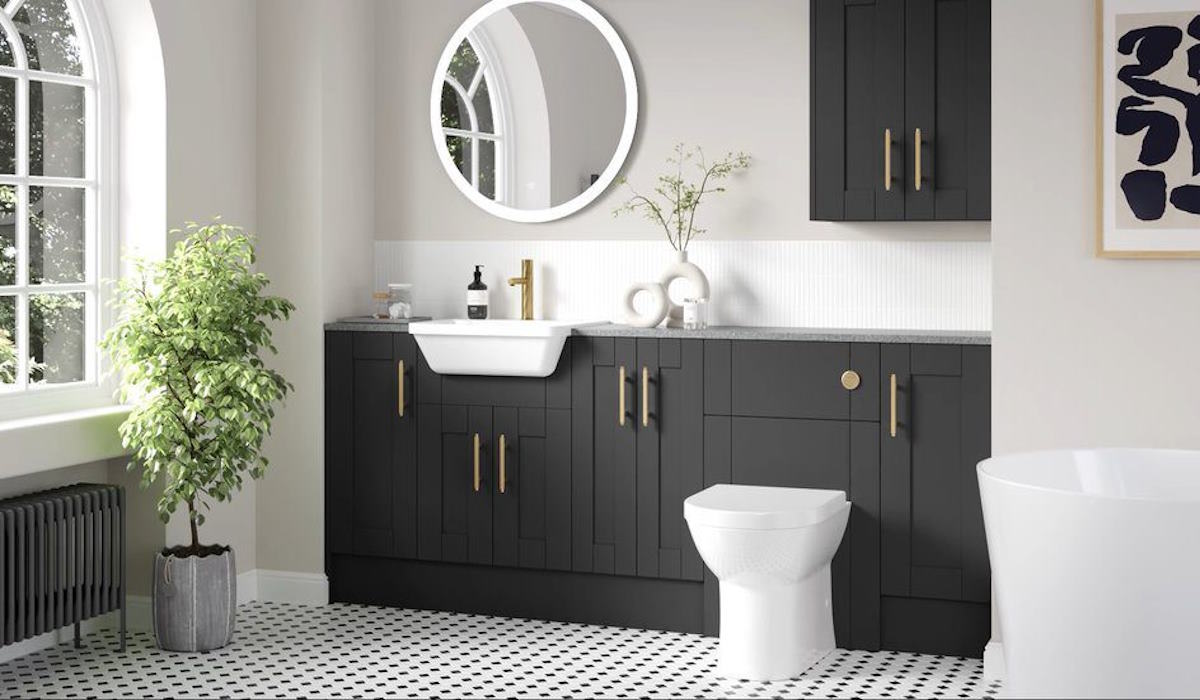 Calypso bathroom furniture, modular and fitted