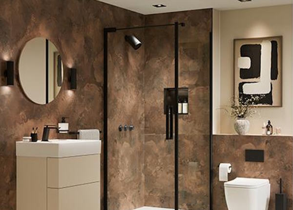 bronze smoke panel