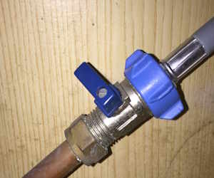 isolating valve