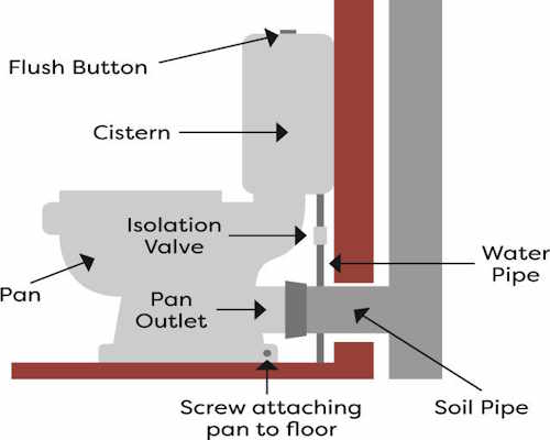 toilet diagram